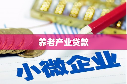 城子河养老产业贷款