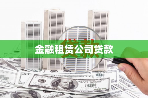 城子河金融租赁公司贷款