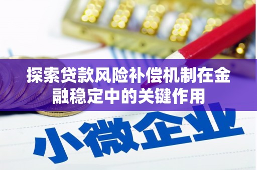 城子河探索贷款风险补偿机制在金融稳定中的关键作用